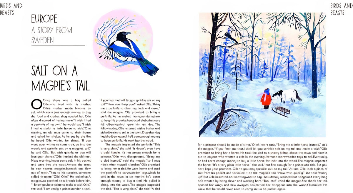 A World Full of Winter Stories | 50 Winter Folk Tales & Legends from Around the World |Hardcover