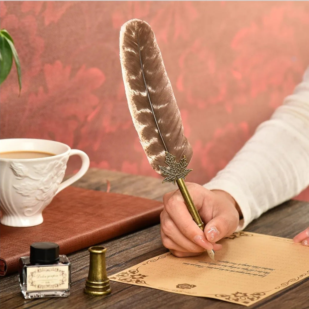 Founding of America History & Government Study Kit | 2 Books, Document Replicas & Quill Writing Set | Grades 8–12