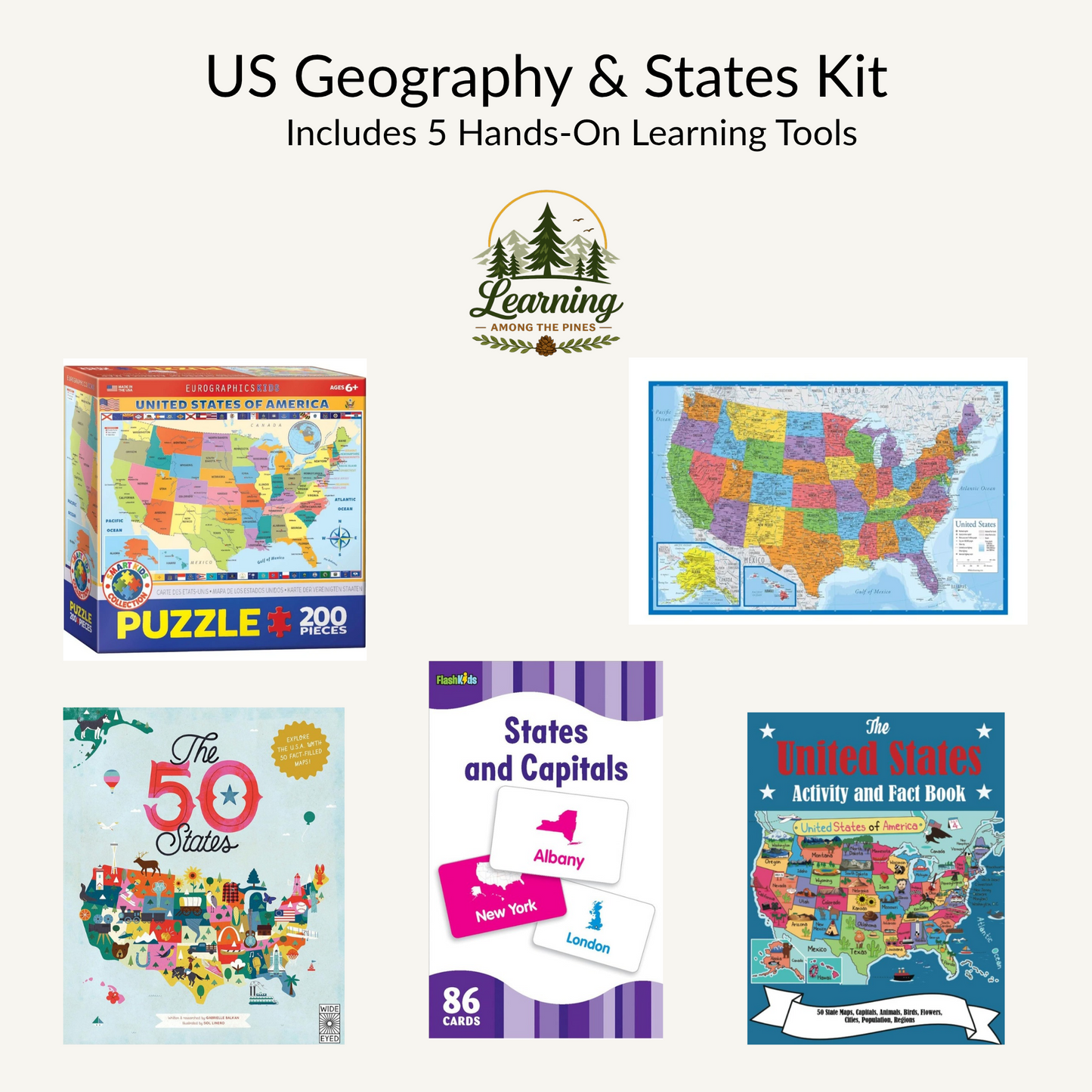 US Geography & States Kit