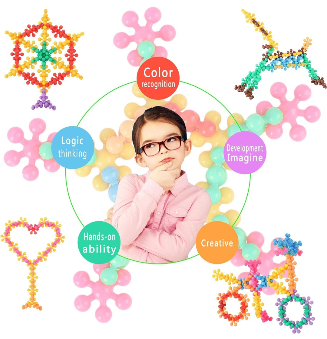300-Piece Interlocking Building Blocks|STEM Construction Set