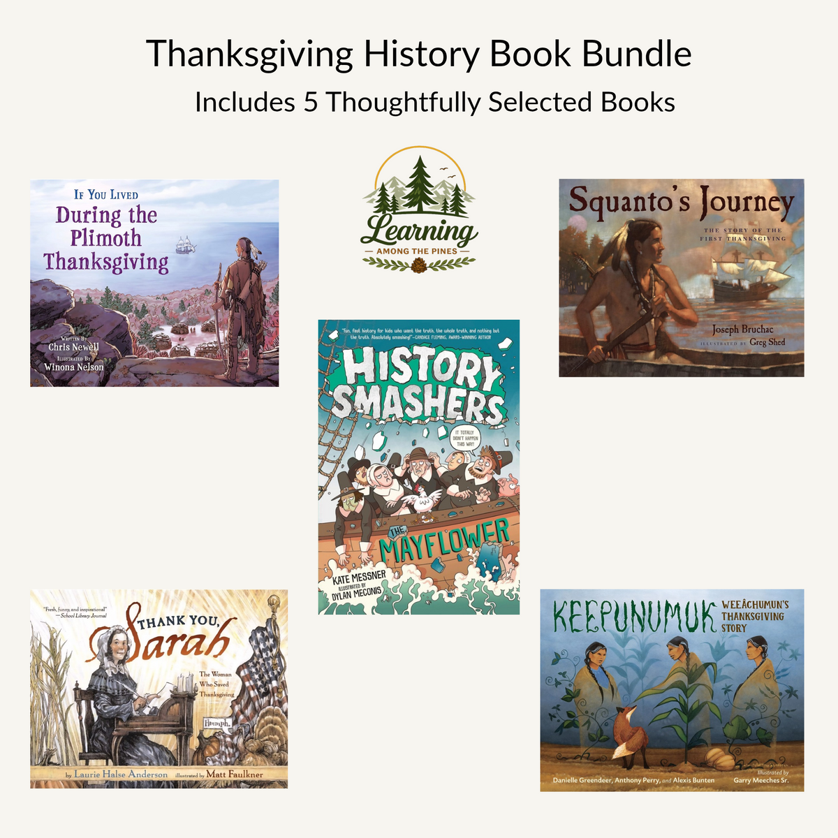 Thanksgiving History Book Bundle