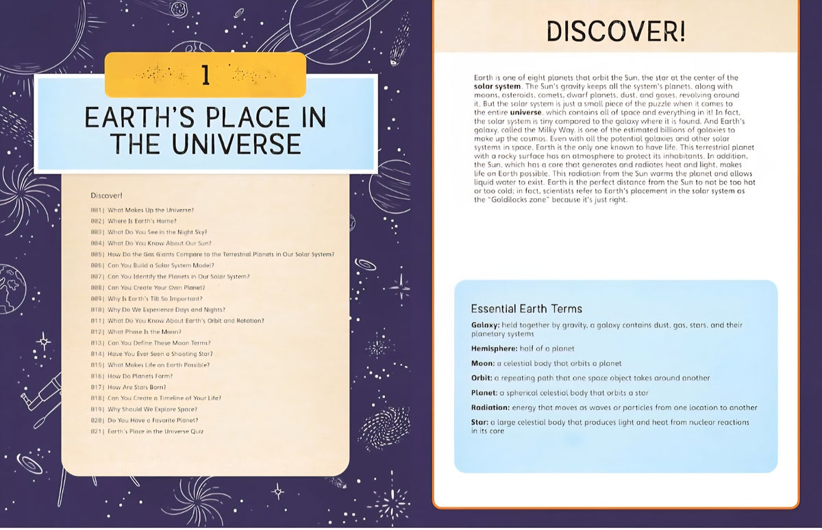 Nature School: Planet Earth Workbook|100+ Nature & Science Activities