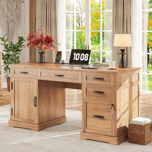 55" Student Study Desk| Homeschool Writing & Learning Desk