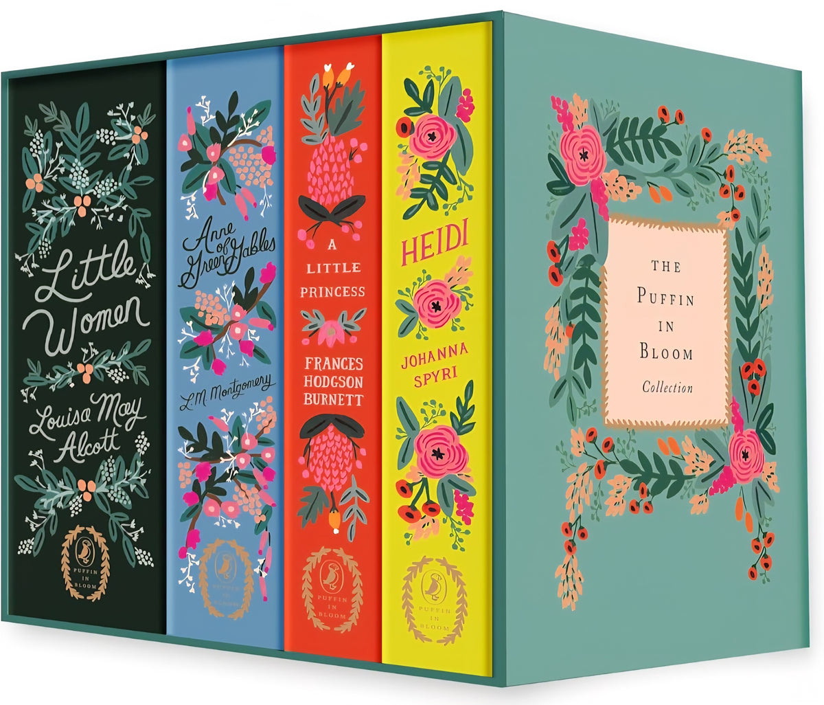 The Puffin in Bloom 4-Book Collection|Anne of Green Gables, Heidi, Little Women, and A Little Princess