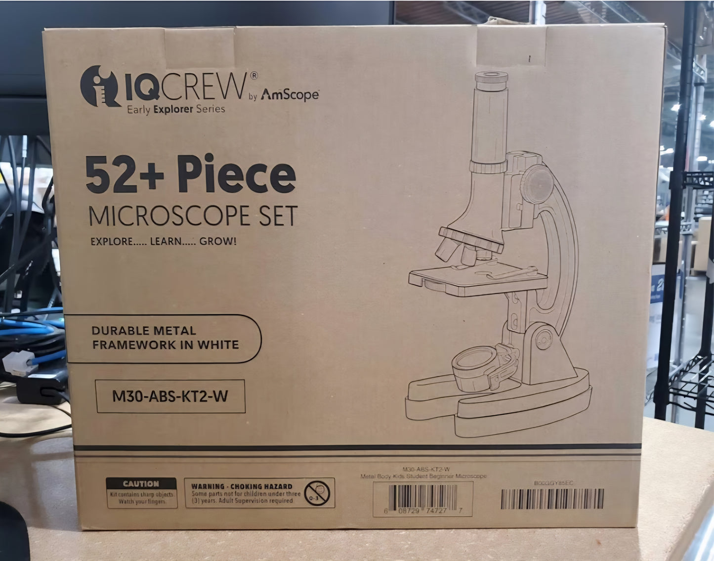 AmScope 52 Piece Microscope Set