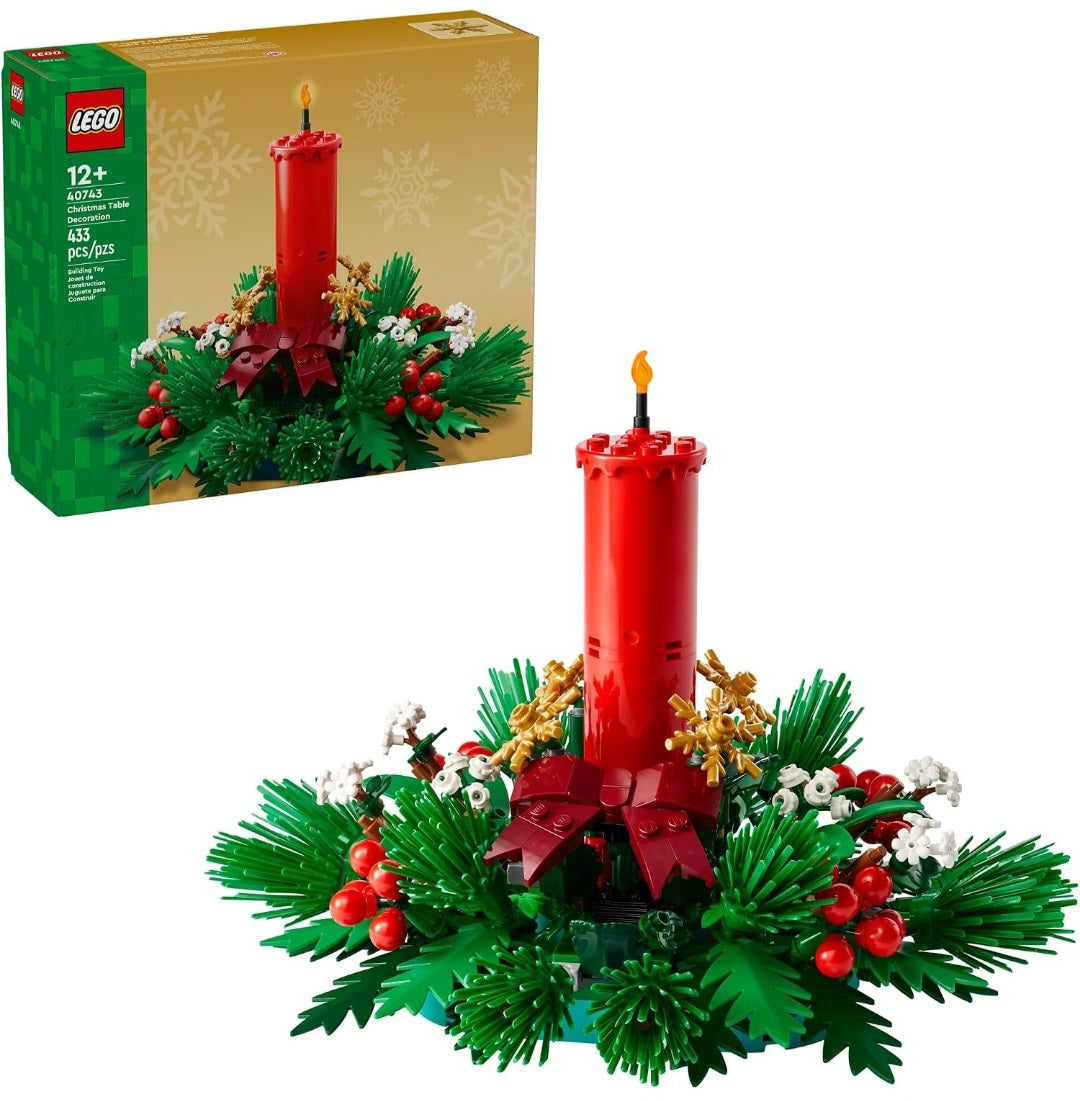 LEGO Christmas Building Set| Holiday Design & Creative Building Activity| 433 Pieces