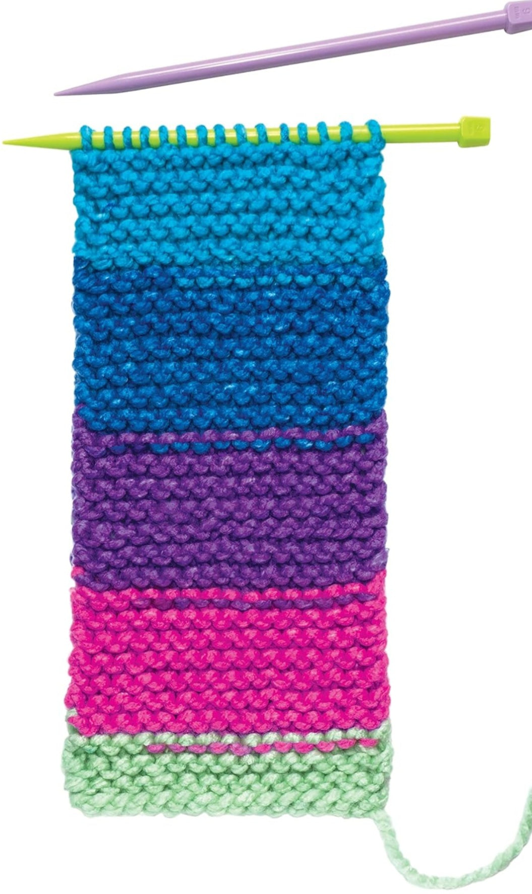 Learn to Knit: Pocket Scarf Project