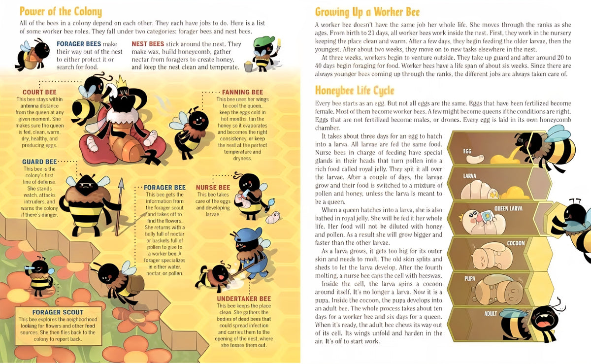 Turn This Book Into a Beehive!|Bee Science Activity Book