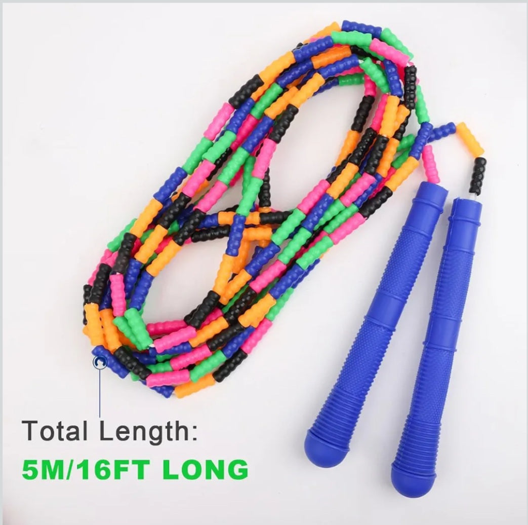 16 FT Double Dutch Jump Ropes|Homeschool PE & Fitness Equipment (2 pack)