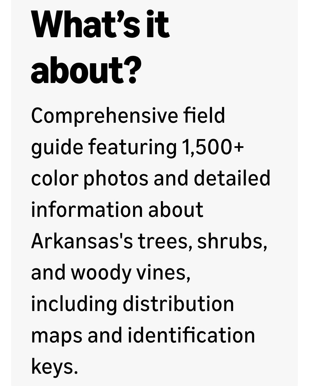 Tree Identification Kit