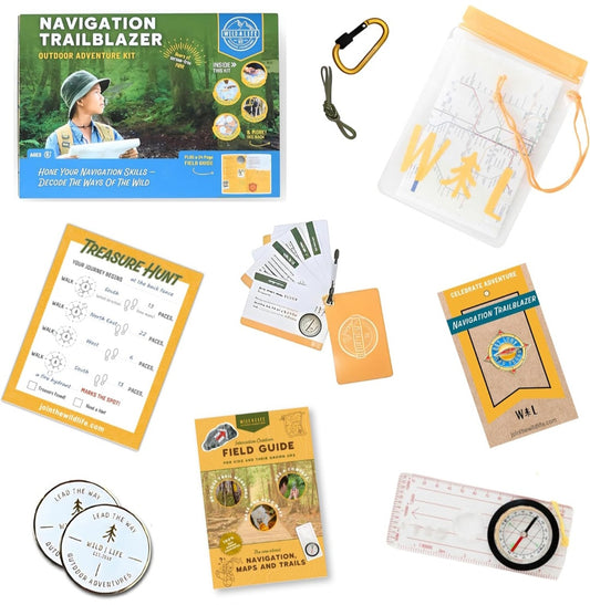 Navigation Trailblazer Kit | Map Reading, Compass Skills & Outdoor Navigation STEM Activities
