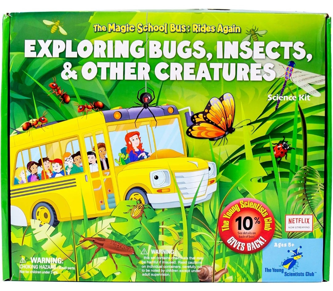 Bugs & Insects Science Kit|  Hands-On Nature & STEM (Magic School Bus Rides Again)