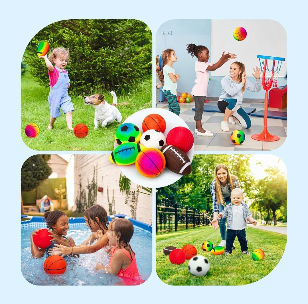 7-Piece Soft Sports Ball Set|Homeschool PE & Active Play