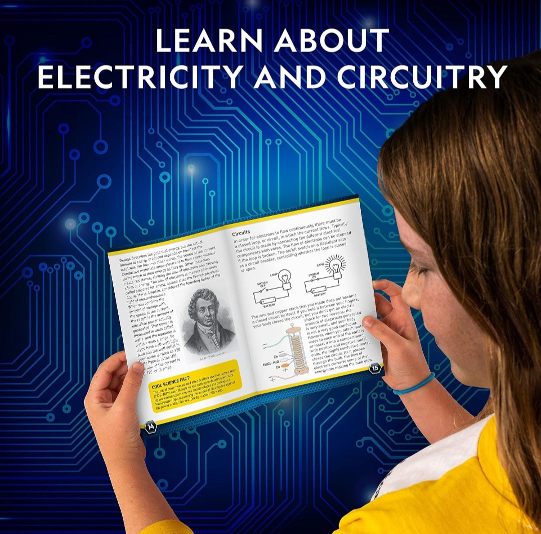 Electricity & Battery-Making STEM Kit|Hands-On Science Experiments