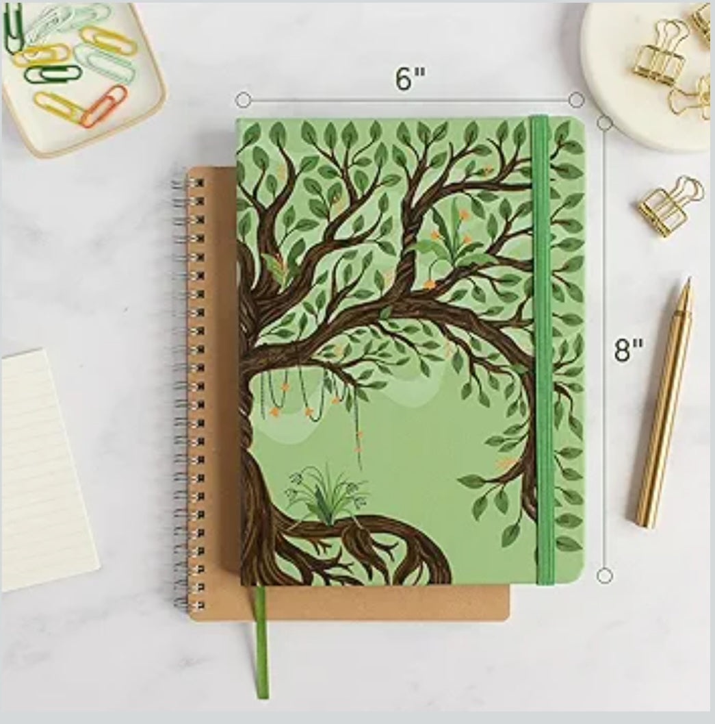 Blank Nature Journal Tree Design