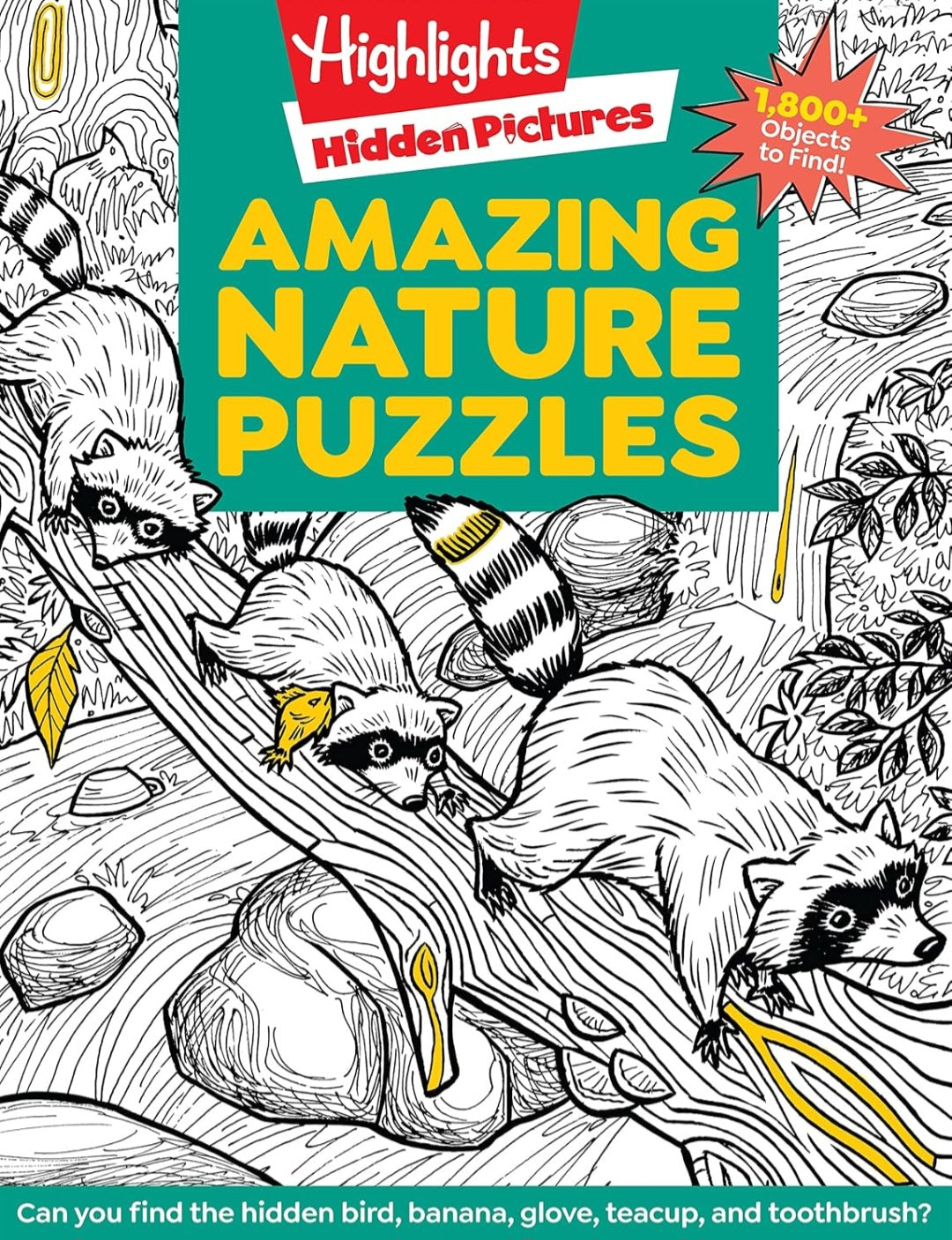 Amazing Nature Puzzles Activity Book