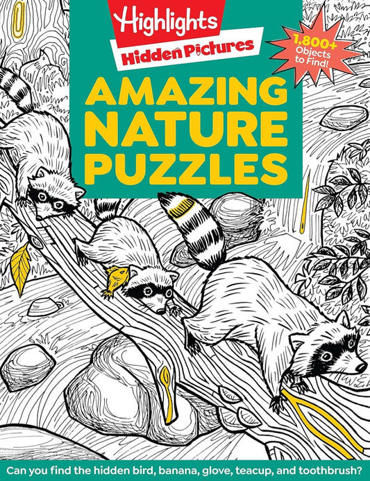 Amazing Nature Puzzles Activity Book