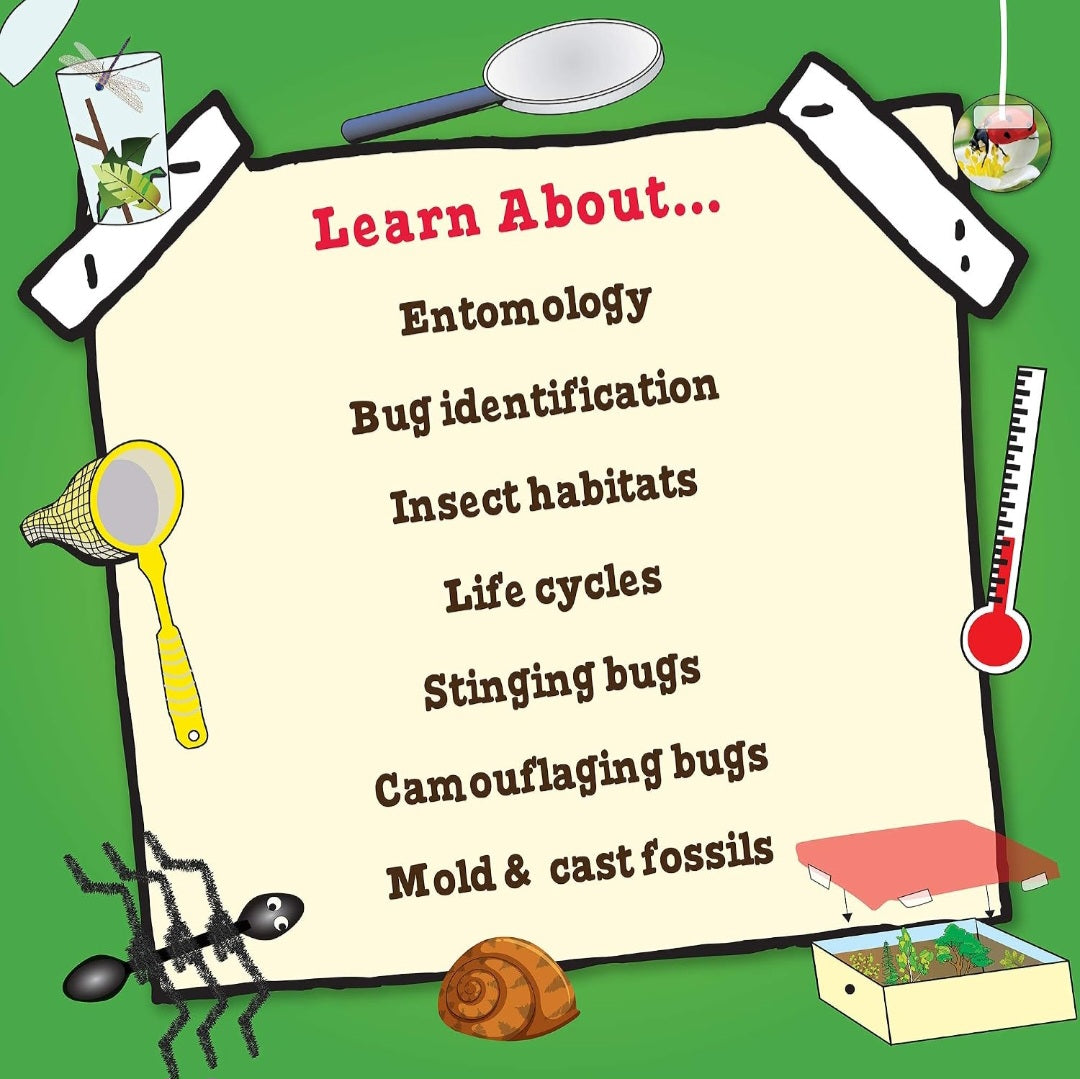 Bugs & Insects Science Kit|  Hands-On Nature & STEM (Magic School Bus Rides Again)