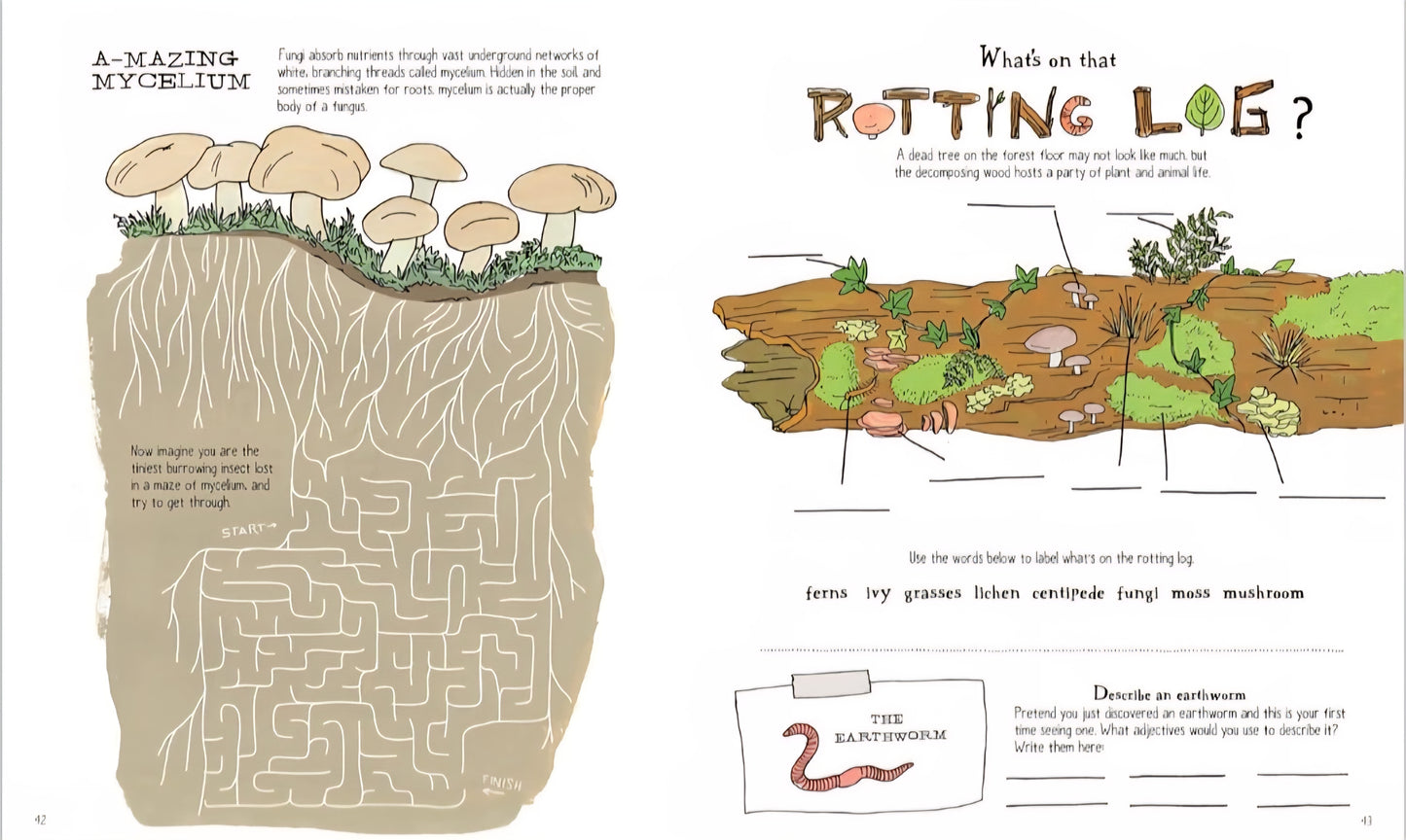 Nature Anatomy Activity Book