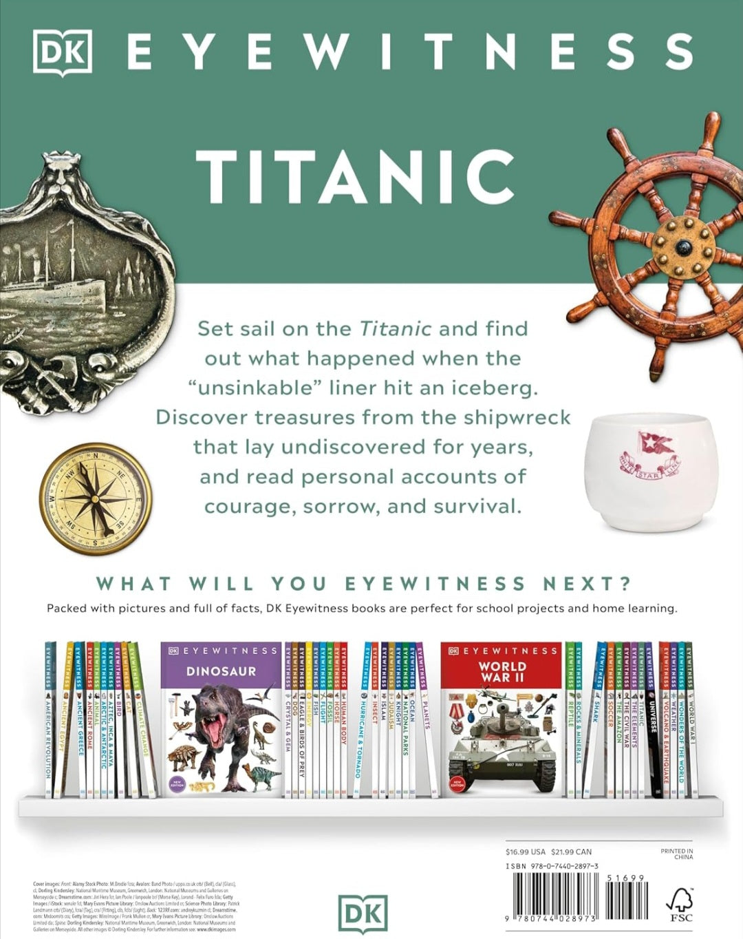 Eyewitness Titanic|Hardcover