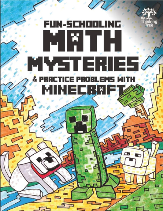 Fun-Schooling Math Mysteries & Practice Problems with Minecraft