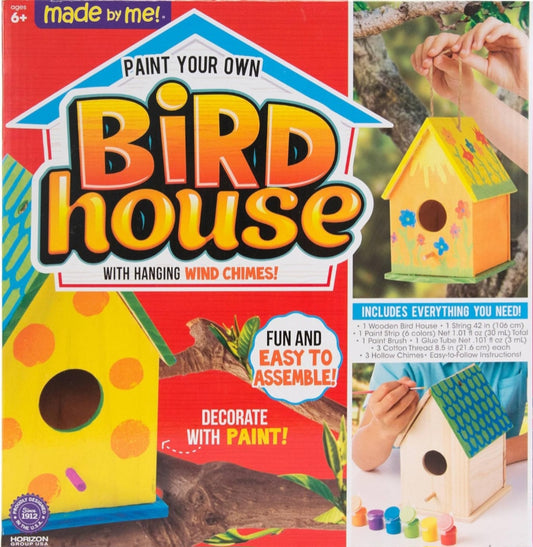 Paint Your Own Birdhouse Project