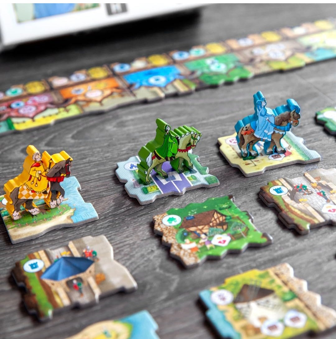 Middle Ages Strategy Board Game|Medieval History & Resource Management