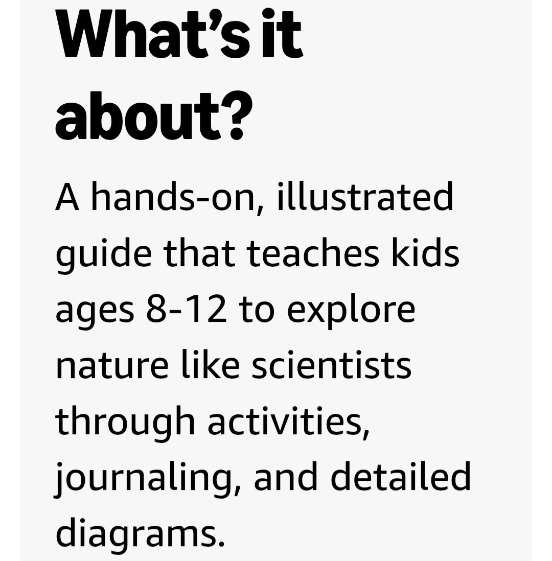Nature Anatomy Activities For Kids