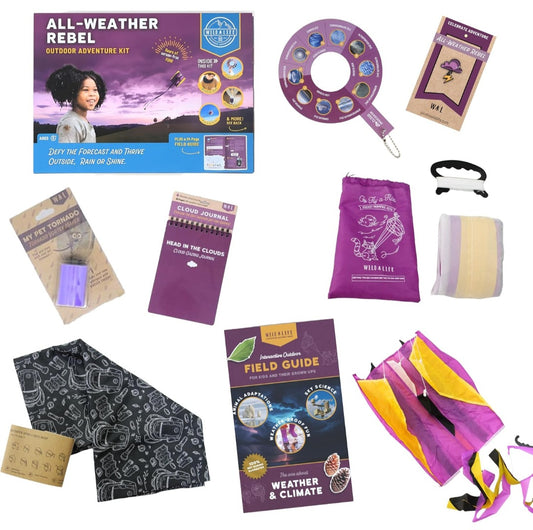 All-Weather Rebel Climate Science Kit | Weather & Climate Field Guide, Cloud Journal & Outdoor STEM Activities