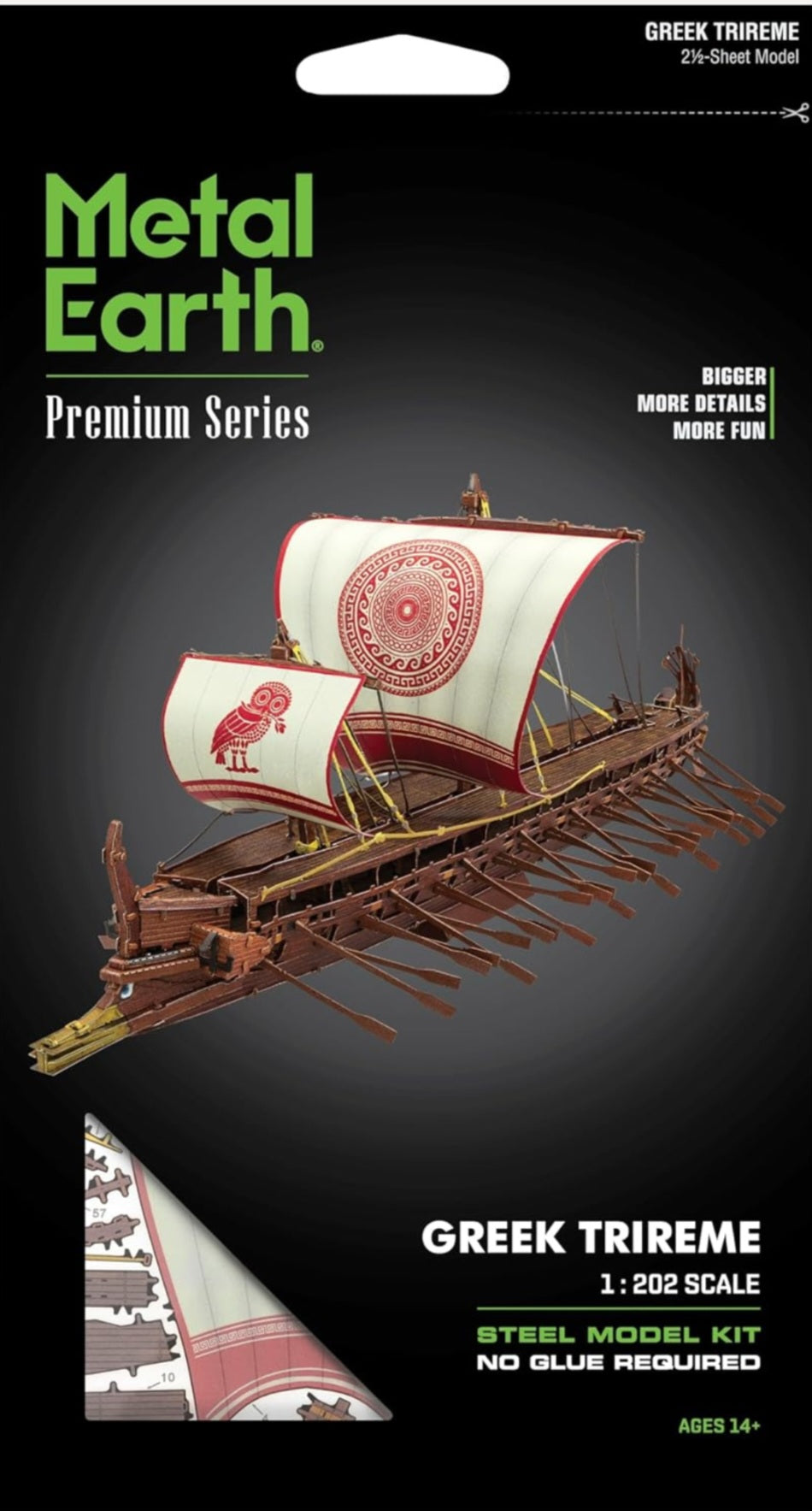 Ancient Greece History & Naval Engineering Study Kit | 2 Books & Greek Trireme Model | Grades 8–12
