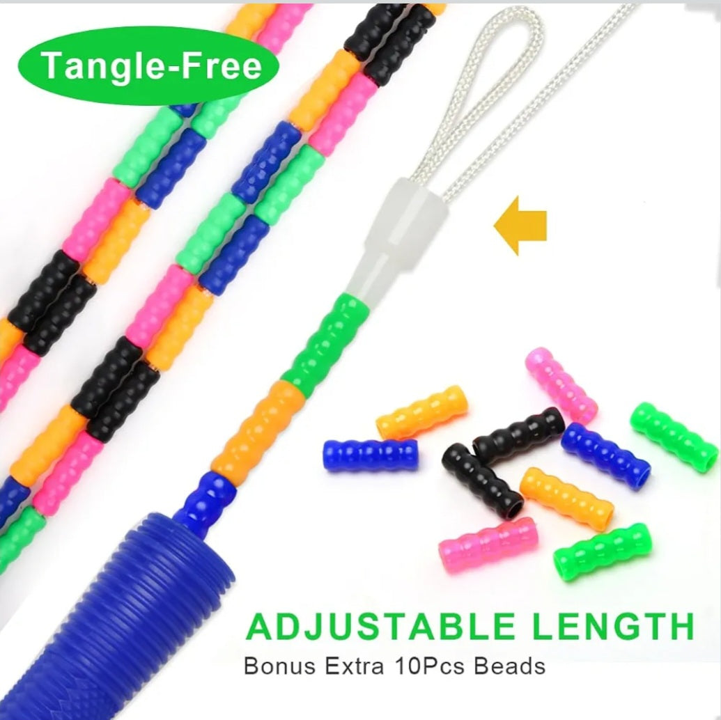 16 FT Double Dutch Jump Ropes|Homeschool PE & Fitness Equipment (2 pack)