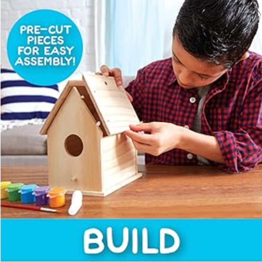Paint Your Own Birdhouse Project