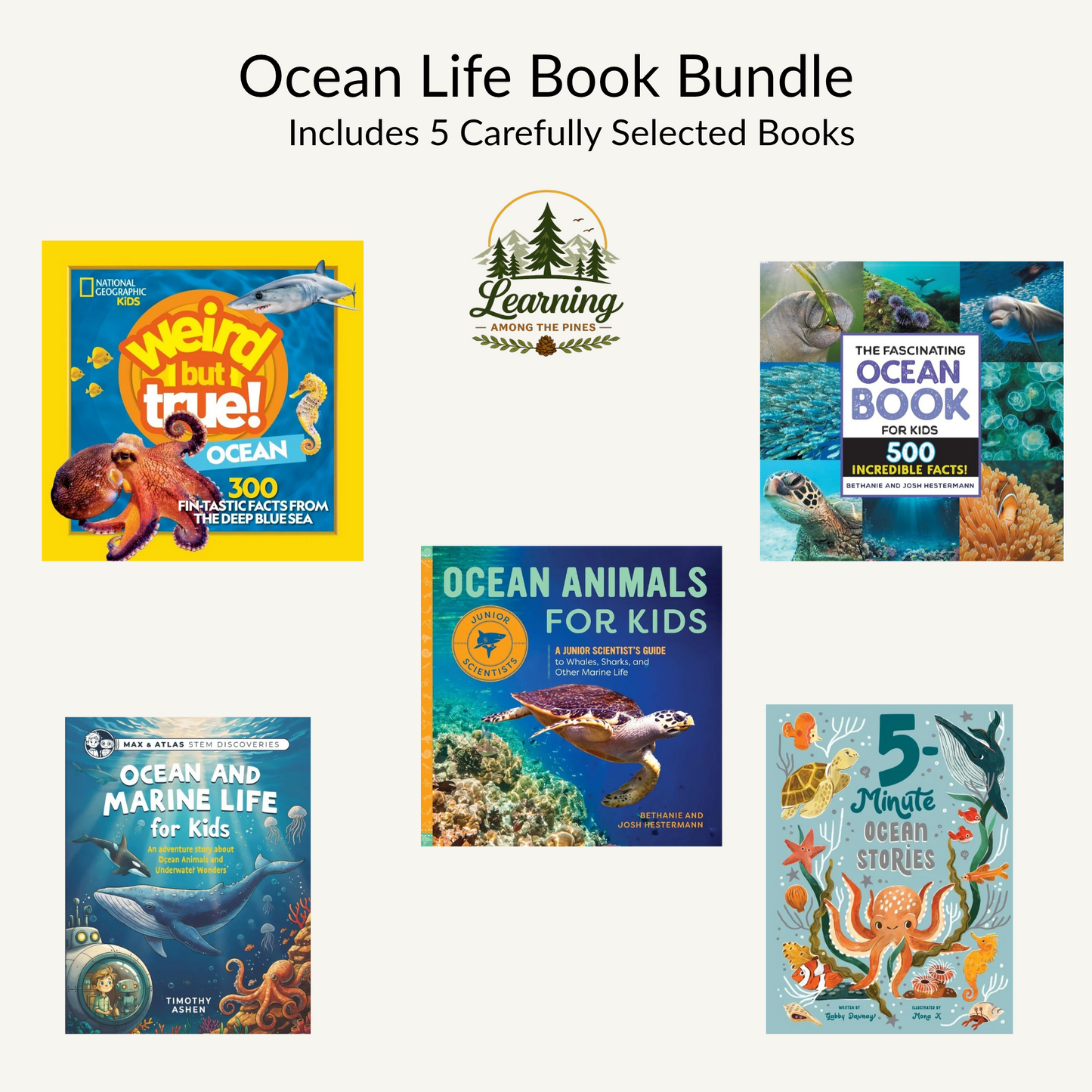 Ocean Life Book Bundle