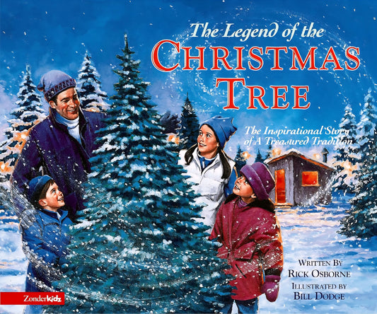 The Legend of the Christmas Tree | Rick Osborne | Hardcover Christmas Picture Book | USED