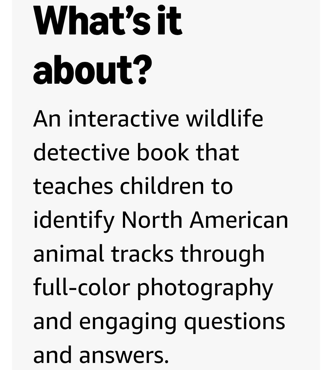 Animal Tracks Study Kit