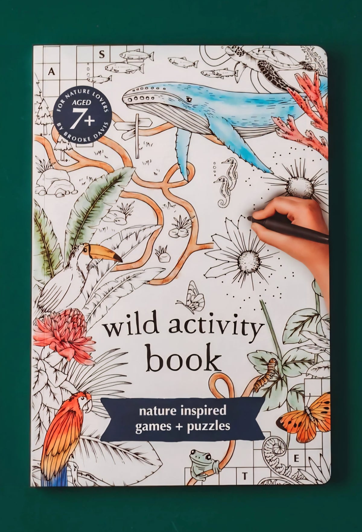 Wild Activity Book| Nature-Inspired Games & Puzzles for Kids