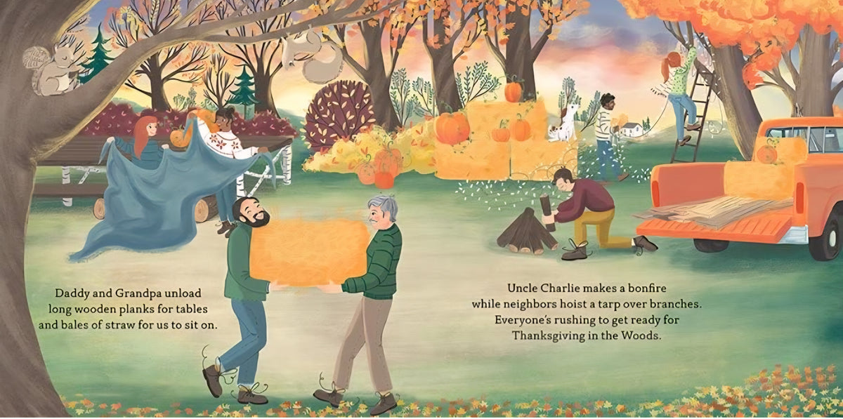 Thanksgiving in the Woods|Hardcover