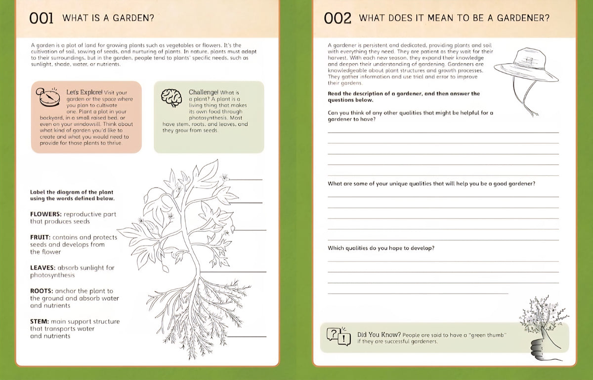 Nature School: In the Garden|100+ Activities, Games & Puzzles