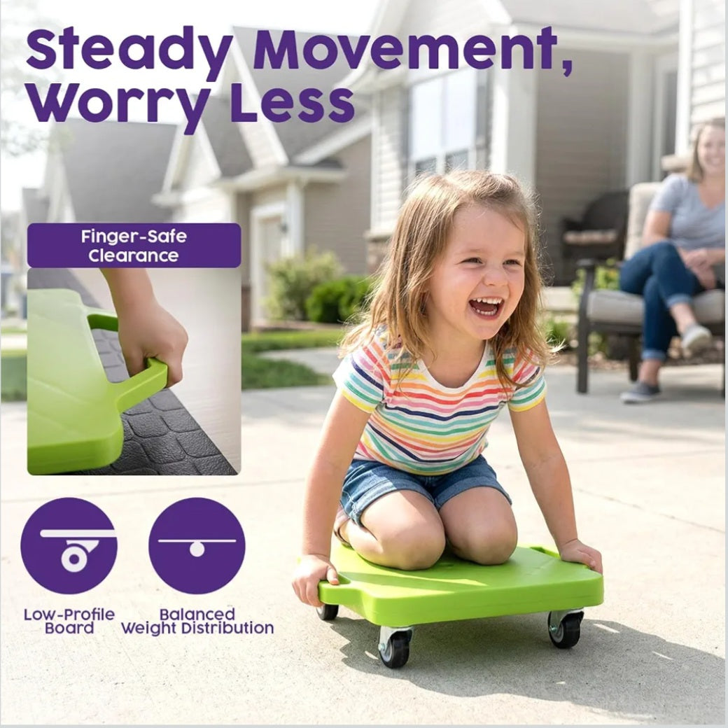 Scooter Board|Homeschool PE & Movement Activity Equipment