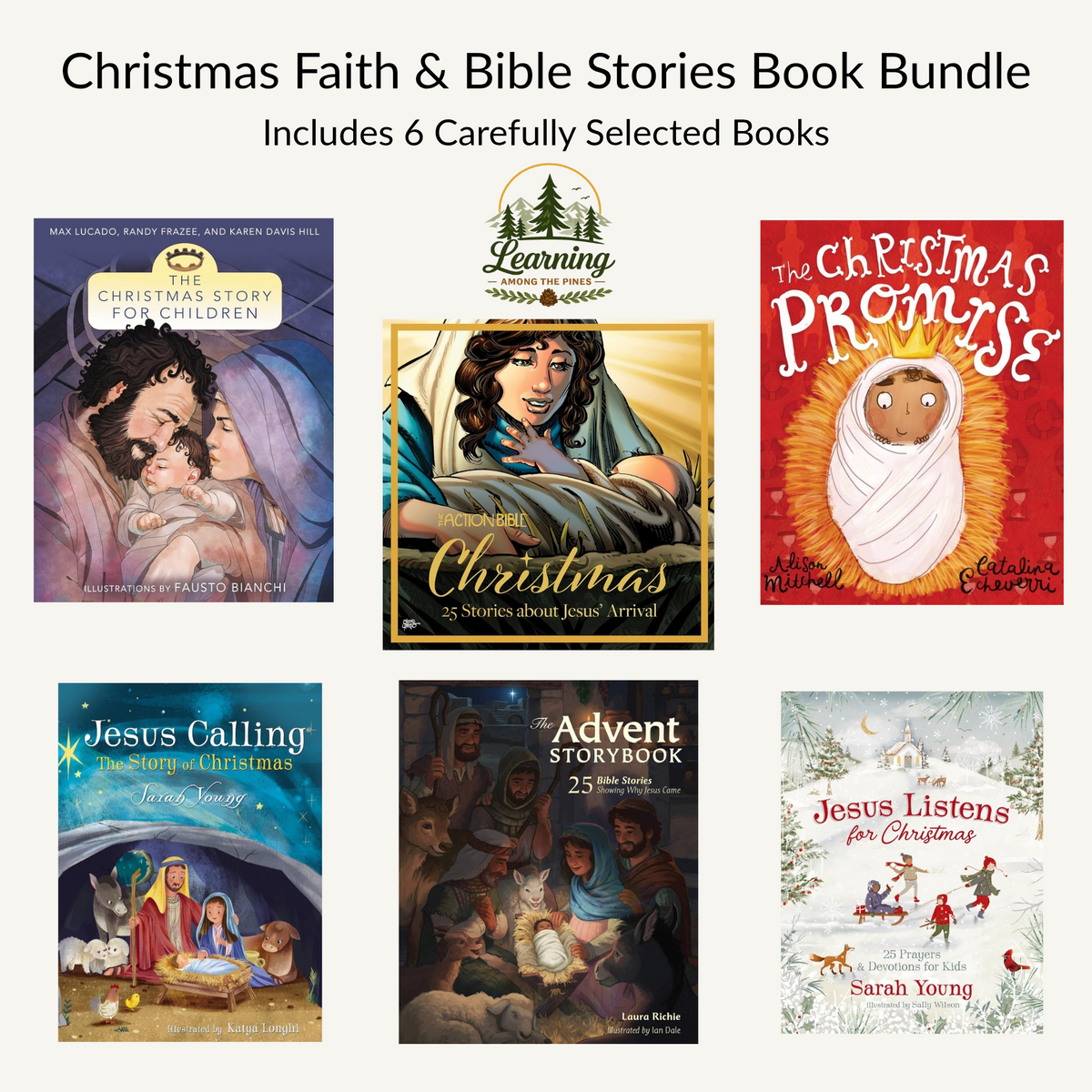 Christmas Faith & Bible Stories Book Bundle