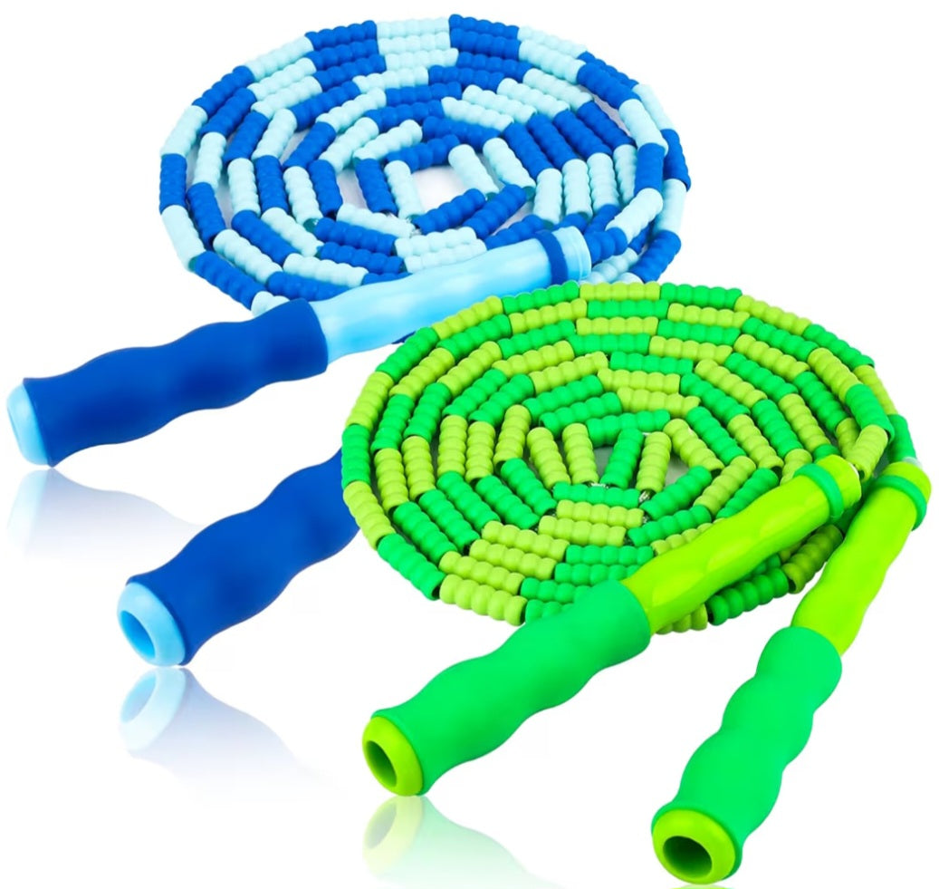 Adjustable Jump Ropes| Homeschool PE & Fitness Equipment (2 Pack)