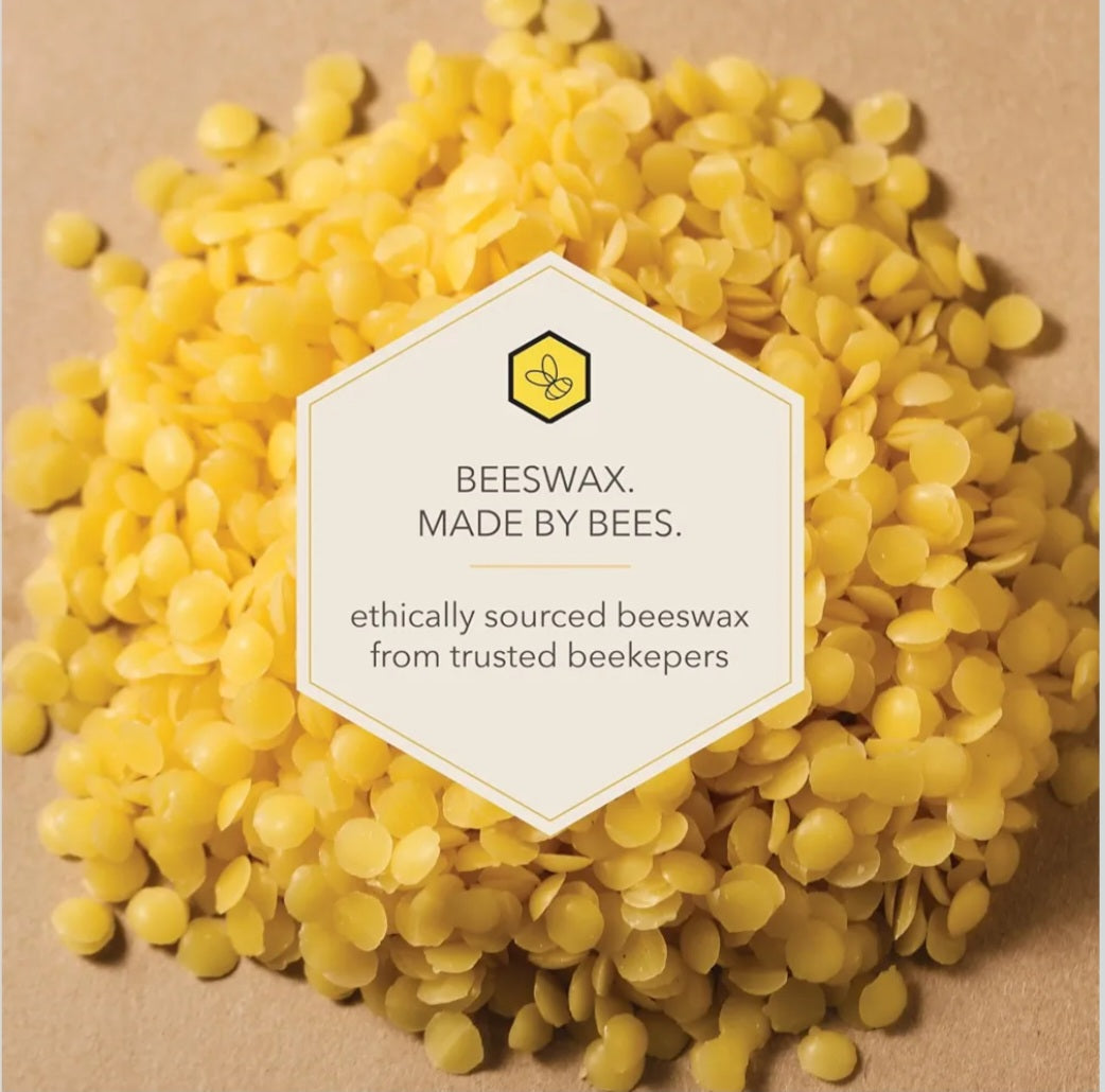Yellow Beeswax Pellets| 100% Pure Beeswax for Candle Making & Crafts (1 lb, 2lb, or 5 lb)