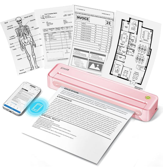 Portable Thermal Printer| Wireless 8.5" x 11"