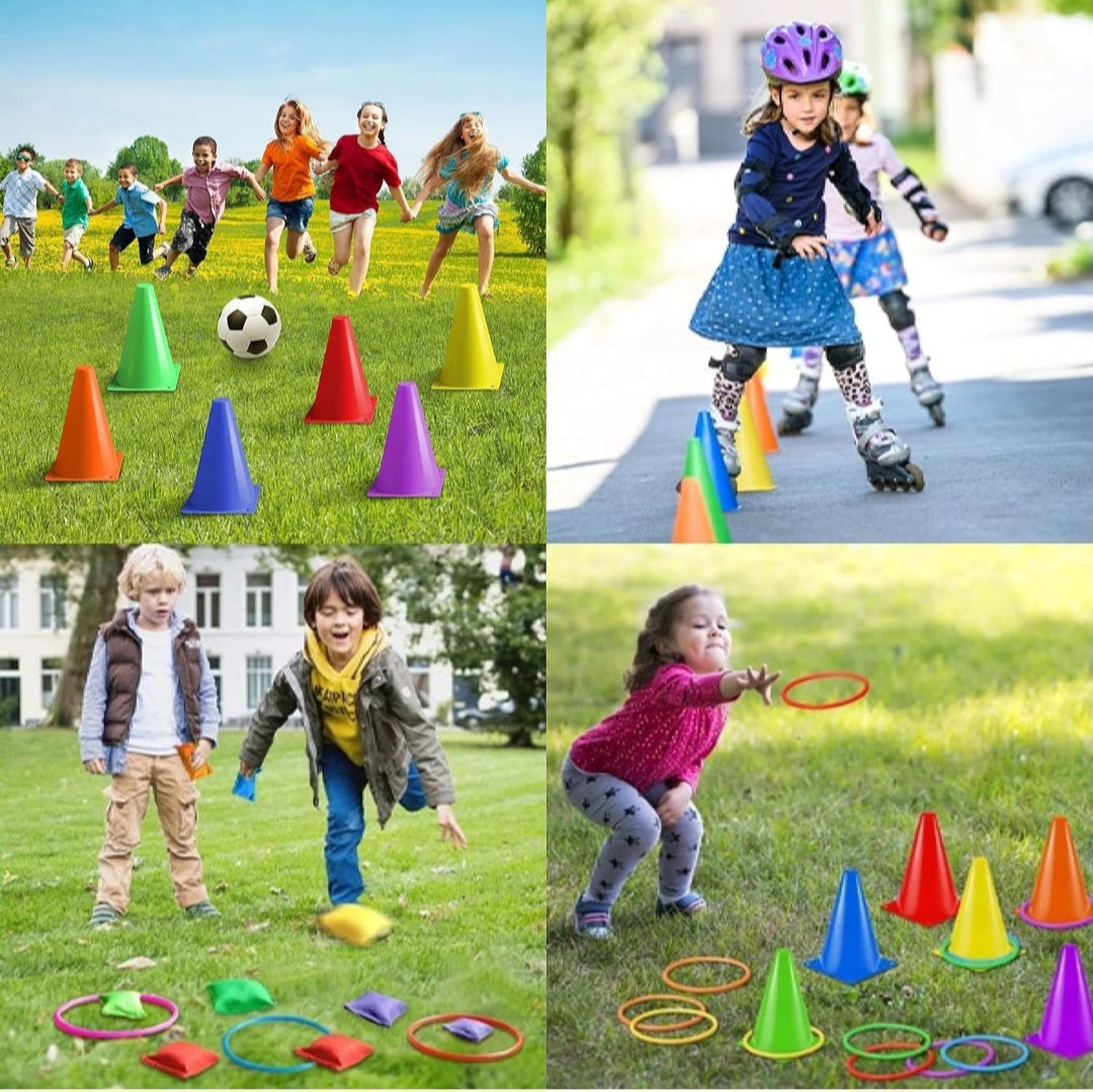 3-in-1 PE Set| Homeschool Physical Education & Movement Activities