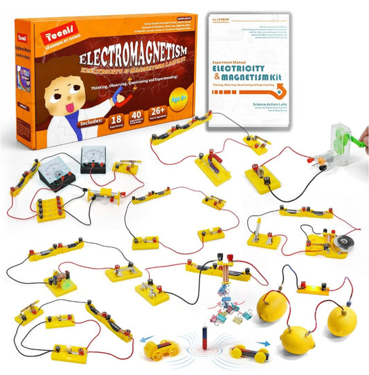 Electricity & Magnetism STEM Kit|Hands-On Physics Experiments