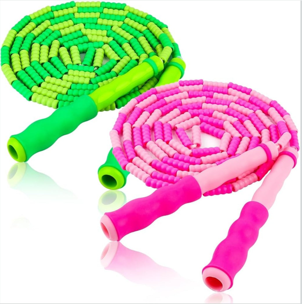 Adjustable Jump Ropes| Homeschool PE & Fitness Equipment (2 Pack)