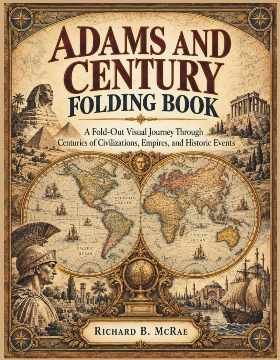 Adams and Century Folding Book | Visual World History Timeline, Civilizations & Empires | Richard B. McRae