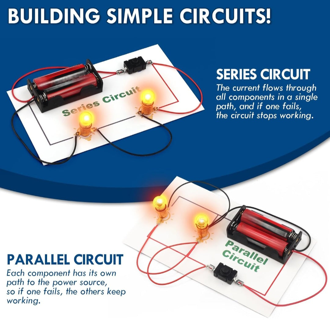 Electric Circuit STEM Kit|Hands-On Electricity Experiments