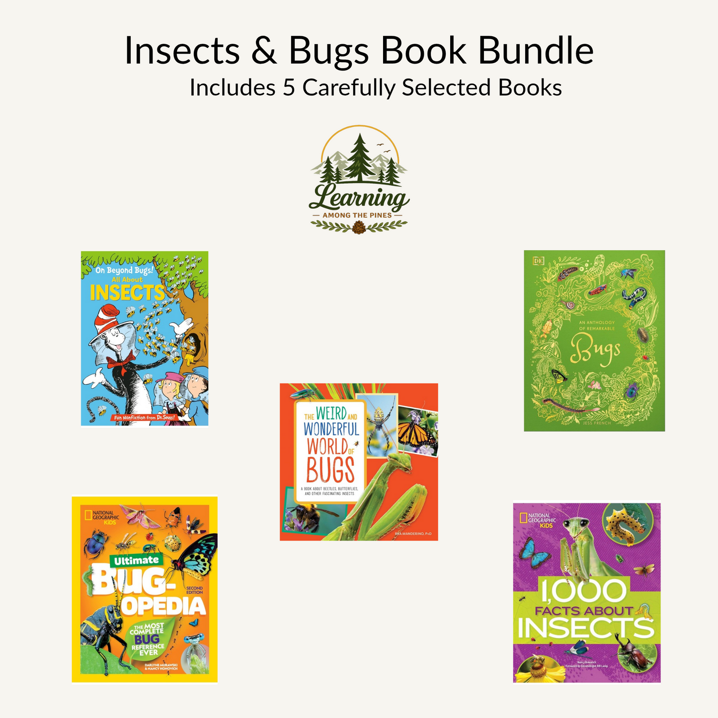 Insects and Bugs Book Bundle