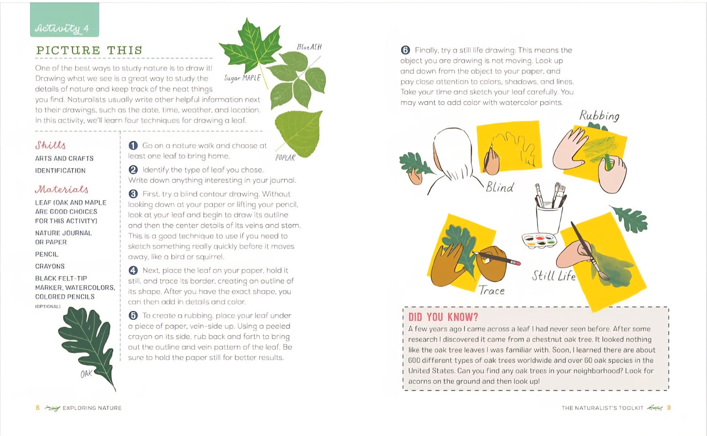 Exploring Nature Activity Book
